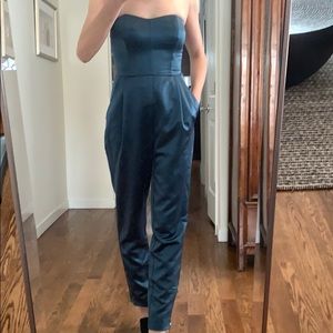 Strapless Satin jumper